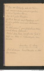 Seite 34, Tagebuch "Ober-St.Veit" (NHMW-PRAE-BBB-31)